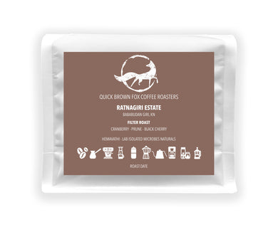 Ratnagiri Estate Hemavathi [Naturals w/ Lab Inoculated Microbes] [Filter Roast] [Micro-Lot]