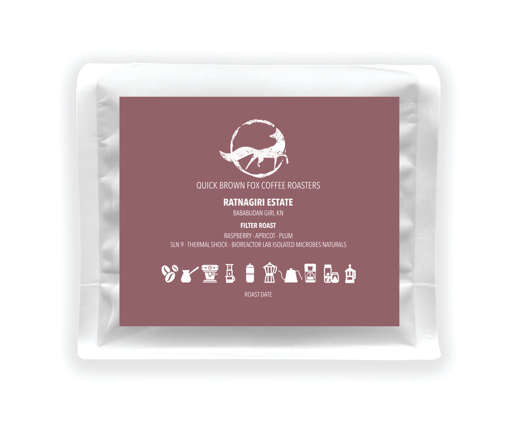 Ratnagiri Estate [Bioreactor Thermal Shock Naturals - Lab Inoculated Microbes] [Filter Roast] [Micro-Lot]